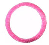 Cubre Volante Rosa Peluche 38cm Universal 1 Cubre Volante Rosa Peluche 38cm Universal 1