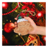 Tatuo - 16 Adornos Para Rbol De Arpillera De Navidad Para Co 3