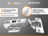 Bisagra 35mm Codo 0 Acero Inoxidable Premium X 4 Unidades 3 Bisagra 35mm Codo 0 Acero Inoxidable Premium X 4 Unidades 3