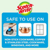 Scotch -brite Scrub Dots Non-scratch Scrub Sponge, Rins Clea 2