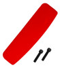 Kit Veneziana Testeira Borracha Puxador Metalfrio Vermelho 4