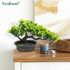 Leafouse Árbol Bonsái Artificial Enebro Mini Planta Interior 2