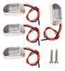 4 Peças De Luz De Marcação Lateral Led 12v Ip68 Impermeável 3