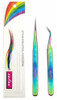 Set De Pinzas Navina Tornasoladas X2 Extensiones De Pestañas 2 Set De Pinzas Navina Tornasoladas X2 Extensiones De Pestañas 2