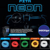 Fita Led Luz Interna Neon Painel 2m Metros Tunning Verde 2