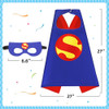 Capas De Superhéroes Para Niños Azul Para Halloween 1