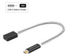 Cable De Extensión Usb C 1 Metro Con Transf Audio D Video 4k 4