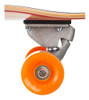 Santa Cruz X Carver Flame Dot Shark Surf Skate - 3