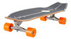 Santa Cruz X Carver Flame Dot Shark Surf Skate - 4