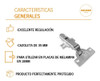 Bisagra Cazoleta Sistema Push Codo 9 35 Mm Cocina Hafele 5