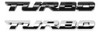 Insignia Emblema Turbo 0