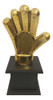 Trofeo Guante Arquero Base De Madera 0