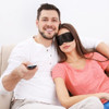 Cubreojos 3d Máscara Suave Acolchado Sueño Viaje Dormir 4