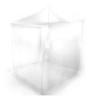 Cama Sheer Panel Canopy Red Mosquitera Dormitorio Cortina De 2