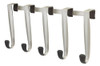 Ganchos Sobre Puerta Nickel X5 Schnook 0