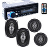Stereo Bluetooth Estereo J520 Auto Usb Mp3 Fm + 4 Parlantes! 0