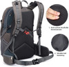 Mochila Camping Azul Impermeable Liviana Ergonomica 40l 4