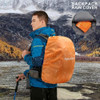 Mochila Camping Azul Impermeable Liviana Ergonomica 40l 5