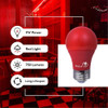 Bioluz Led Bombillas Rojas 60w Reemplazo Bombillas Led A19 N 4