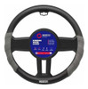 Cubre Volante Auto Universal Sparco Cuero Negro - Gris 1