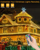 Ollny Luces De Navidad Para Exteriores, 600 Luces Led Ip67 D 1