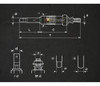 Bujia Incandecente Precalentamiento  Hescher Diesel Ford Mondeo Escort  Courrier Todos 1.8  E2 5