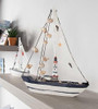 Conjunto De Velero Juvale De Decoracion De Madera Para Vela 1