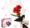 Ramo De Rosas Sintético Adorno Floral Para Amar 1