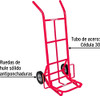 Carro Reforzado De Carga 200kg Rueda 18cm Fiero Muy Robusto 1