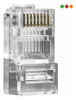 Conector / Ficha Rj45 Cat 5e / Pack X 50 | Intelbras 2 Conector / Ficha Rj45 Cat 5e / Pack X 50 | Intelbras 2