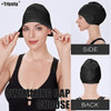 Tripsky Gorro De Natación De Silicona Con 3 Tripsky Gorro De Natación De Silicona Con 3