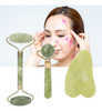 Conjunto De Massagem Jadestone Face Roller De 3 Peças 5