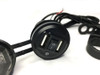 Toma Doble Puerto Cargador Usb C/ Soporte Para Moto 1