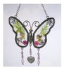 Grandma Butterfly Suncatcher Con Alas De Flor Prensado Incru 1