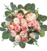 Ageomet 34 Piezas De Flores De Rosas Artificiales, 24 Flores 0