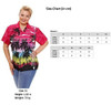Vho Funky Blusa Hawaiana Mujer Shortleeve Frontpocket Surf B 3