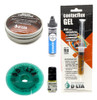 Kit Soldar Estaño Flux Resina Malla Desoldante Decapante 0