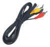 3.5 Mm Plug Aux Auxiliar A 3 Rca Av Audio Video Tv Cable Cab 2