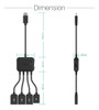 Elegiant 4 Puertos Micro Usb Power Cable De Carga Otg Hub Pa 2 Elegiant 4 Puertos Micro Usb Power Cable De Carga Otg Hub Pa 2