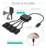 Elegiant 4 Puertos Micro Usb Power Cable De Carga Otg Hub Pa 3 Elegiant 4 Puertos Micro Usb Power Cable De Carga Otg Hub Pa 3