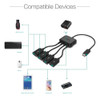 Elegiant 4 Puertos Micro Usb Power Cable De Carga Otg Hub Pa 4 Elegiant 4 Puertos Micro Usb Power Cable De Carga Otg Hub Pa 4