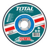 Disco Abrasivo Corte Metal 115x1,6mm Total Tac2211153 X5 P 1