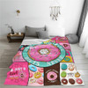 Donuts Manta Lindo Donuts Decoración De Postres Manta Tirar 4