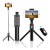 Tripé Bastão De Selfie Celular C/ Controle Sem Fio Bluetooth 4