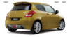 Cobertor Faros Matricula Tapa Valija Suzuki Swift Original 2