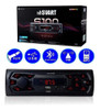 Radio Para Autos Bluetooth Mp3 Con Usb Lector De Tarjeta 0