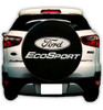 Funda Cubre Rueda Auxiliar - Ford Ecosport - Logo Blanco 0 Funda Cubre Rueda Auxiliar - Ford Ecosport - Logo Blanco 0