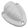 3 Cobertura De Fio De Ventilação Clamshell, Branco 65x73mm 2