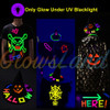 Cinta Reactiva Uv Blacklight Neon 1.5 Cm X 5 Metro 10 Rollos 4 Cinta Reactiva Uv Blacklight Neon 1.5 Cm X 5 Metro 10 Rollos 4