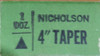 Lima Triangulo Nicholson Usa Varias Medidas En Caja O Unidad 7